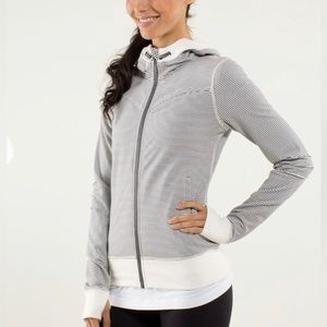 Lululemon bliss break striped jacket